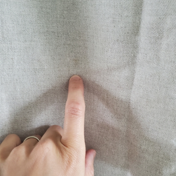 Marks & Spencer Linen Midi Pencil Skirt with Buttons - Picture 7 of 13